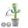 Rechargeable Dancing and Talking Cactus with Music and Multicoloured LED Pinxi InnovaGoods by InnovaGoods, Electronic Pets - ...