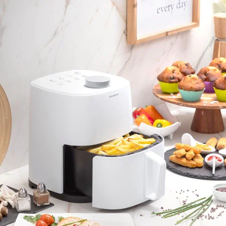 Air Fryer InnovaGoods Fryinn Lite 2000 White 1200 W 2 L by InnovaGoods, Air fryers - Ref: V0103714, Price: 39,91 €, Discount: %