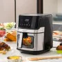 Friggitrice ad Aria InnovaGoods Fryinn View 6500 Nero 1700 W 6,5 L Acciaio inossidabile di InnovaGoods, Friggitrici ad aria -...