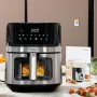 Friggitrice ad Aria InnovaGoods Fryinn View 6500 Nero 1700 W 6,5 L Acciaio inossidabile di InnovaGoods, Friggitrici ad aria -...