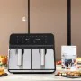 Air Fryer InnovaGoods Fryinn Double 8000 Black 3400 W 8 L Stainless steel by InnovaGoods, Air fryers - Ref: V0103721, Price: ...