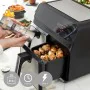 Air Fryer InnovaGoods Fryinn Double 8000 Black 3400 W 8 L Stainless steel by InnovaGoods, Air fryers - Ref: V0103721, Price: ...