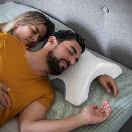 Almohada Viscoelástica Cervical para Parejas Cozzy InnovaGoods de InnovaGoods, Almohadas - Ref: V0103773, Precio: 15,90 €, De...