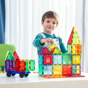 3D Magnetic Building Blocks Magoks InnovaGoods 57 Pieces by InnovaGoods, Building & Construction Toys - Ref: V0103824, Price:...