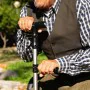 Extendable Walking Stick with LED, Alarm and Grabber Hannde InnovaGoods by InnovaGoods, Walking sticks, crutches and accessor...