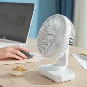 Ventilateur de Bureau Rechargeable Fanrec InnovaGoods Ø5,4'' 3600 mAh / 13,3 W de InnovaGoods, Ventilateurs de table - Réf : ...