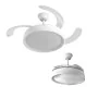 LED Ceiling Fan with 4 Retractable Blades Blalefan InnovaGoods White 72 W Ø49,5-104 cm by InnovaGoods, Ceiling Fans - Ref: V0...