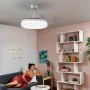 Deckenventilator mit LED-Licht und 4 einklappbaren Flügeln Blalefan InnovaGoods Weiß 72 W Ø49,5-104 cm von InnovaGoods, Decke...