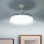 Deckenventilator mit LED-Licht und 4 einklappbaren Flügeln Blalefan InnovaGoods Weiß 72 W Ø49,5-104 cm von InnovaGoods, Decke...