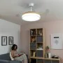 LED Ceiling Fan with 4 Retractable Blades Blalefan InnovaGoods Wood 72 W Ø49,5-104 cm by InnovaGoods, Ceiling Fans - Ref: V01...