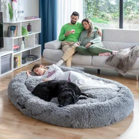 Letto Cani per Umani | Human Dog Bed XXL InnovaGoods Grey di InnovaGoods, Letti, strutture e basi - Rif: V0103863, Prezzo: 19...