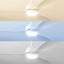 LED Ceiling Fan with 3 ABS Blades Flaled InnovaGoods White 36 W 52" Ø132 cm by InnovaGoods, Ceiling Fans - Ref: V0103873, Pri...