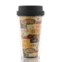 Coffee Cup with Lid and Double Wall by BigBuy Cooking, Thermos flasks - Ref: V0200640, Price: 4,57 €, Discount: %