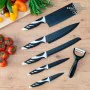 Coltello da tavola Bravissima Kitchen Cuchillos Swiss Chef 6 Piezas Acciaio inossidabile di Bravissima Kitchen, Coltelli - Ri...