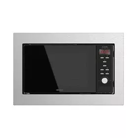 Microondas Integrable Cecotec GrandHeat 2350 Built-In Steel Black 900 W Negro 23 L de Cecotec, Microondas con horno y grill -...