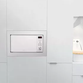 Microondas Integrable Cecotec Grandheat 2350 Built-In Blanco 1200 W 20 L 23 L de Cecotec, Microondas con horno y grill - Ref:...