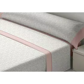 Bedding set D'Or LAVANDA Pink Double Franela by D'Or, Sheets and pillowcases - Ref: D2102539, Price: 37,45 €, Discount: %