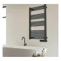 Porte-serviettes Électrique Cecotec ReadyWarm 9200 Smart Towel Black Noir 700 W 750 W de Cecotec, Porte-serviettes - Réf : V1...