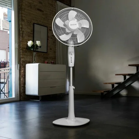 Freestanding Fan Cecotec EnergySilence 1010 ExtremeFlow White 60W by Cecotec, Pedestal Fans - Ref: V1705318, Price: 50,98 €, ...