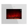 Chimenea Eléctrica Decorativa de Pared Cecotec ReadyWarm 2690 Flames Connected Blanco 1000 - 2000 W 2000 W de Cecotec, Chimen...