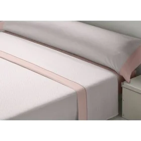 Bedding set D'Or JAZMIN Pink Single Franela by D'Or, Sheets and pillowcases - Ref: D2102571, Price: 34,81 €, Discount: %