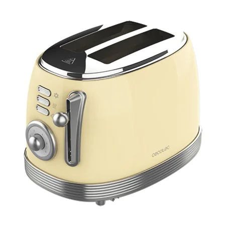 Toaster Cecotec Vintage 800 Light Yellow 850 W von Cecotec, Toaster - Ref: V1706838, Preis: 42,53 €, Rabatt: %