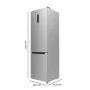 Combined Refrigerator Cecotec Bolero CoolMarket Combi 356 Inox 356 L by Cecotec, default - Ref: V1708191, Price: 612,19 €, Di...