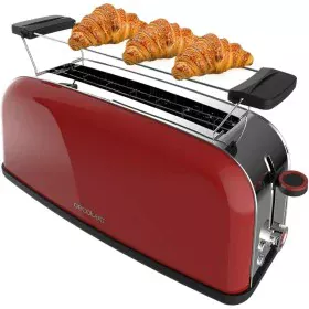 Grille-pain Cecotec Toastin' time 850 Red Long 850 W de Cecotec, Grille-pains - Réf : V1708614, Prix : 39,18 €, Remise : %