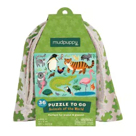 Puzzle Animais To Go de BigBuy Kids, Puzzles - Ref: V3401452, Preço: 9,44 €, Desconto: %