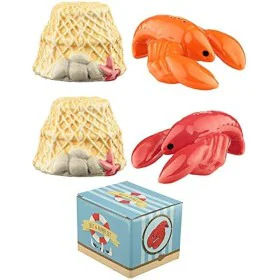 Set de Salero y Pimentero de BigBuy Home, Dosificadores de aliño y especias - Ref: V3401677, Precio: 6,59 €, Descuento: %