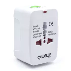 Adaptateur Prise Universelle de Voyage WY13100 de BigBuy Tech, Chargeurs - Réf : V3401724, Prix : 6,33 €, Remise : %