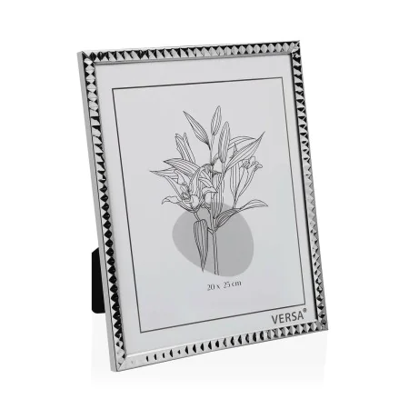 Photo frame Versa 10830274 Silver (2 Units) by Versa, Table and wall frames - Ref: V3402105, Price: 5,43 €, Discount: %