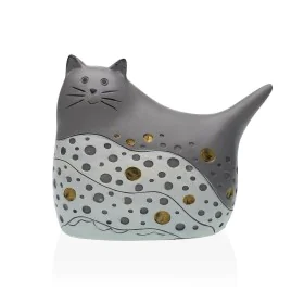 Figurine Décorative Versa Gris Chat de Versa, Objets de décoration - Réf : V3402171, Prix : 12,29 €, Remise : %