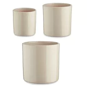 Set de pots Cylindre Ø 14 cm Ø 22 cm Ø 17 cm Casual 3 Pièces (3 Pièces) de Ibergarden, Pots de fleurs - Réf : V3402216, Prix ...