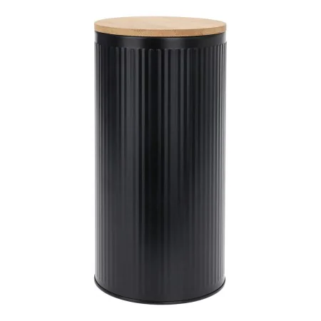 Bote Preto Bambu 1,6 L de BigBuy Home, Armazenamento de alimentos - Ref: V3402275, Preço: 5,66 €, Desconto: %