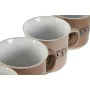 Ensemble de 4 mugs Home ESPRIT Multicouleur de Home ESPRIT, Tasses - Réf : V3402290, Prix : 12,90 €, Remise : %