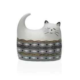 Deko-Figur Versa Weiß Katze von Versa, Ornamente - Ref: V3402327, Preis: 9,99 €, Rabatt: %