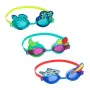 Bestway Óculos de Natação Infantil Cinta de Silicone Conjunto 3 Pçs +3 Anos Praia e Piscina 21074 de Bestway, Óculos - Ref: D...