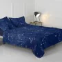 Drap HappyFriday Blanc Cosmos Multicouleur 240 x 270 cm (Cosmos) de HappyFriday, Draps et taies d'oreiller - Réf : D1608784, ...