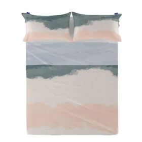 Drap HappyFriday Blanc Seaside Multicouleur 240 x 270 cm de HappyFriday, Draps et taies d'oreiller - Réf : D1610348, Prix : 3...