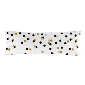 Taie d'oreiller HappyFriday Blanc Golden Dots Multicouleur 45 x 110 cm de HappyFriday, Draps et taies d'oreiller - Réf : D161...