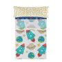 Bedding set HappyFriday Mr Fox Space Rocket Multicolour Single 2 Pieces by HappyFriday, Sheets and pillowcases - Ref: D161206...