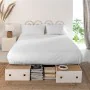 Sábana Encimera HappyFriday Basic Blanco 160 x 270 cm de HappyFriday, Sábanas y fundas de almohada - Ref: D1612600, Precio: 1...