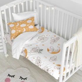 Conjunto de Lençóis para Berço HappyFriday MOSHI MOSHI Multicolor Berço de Bebé de HappyFriday, Roupa de cama para berços - R...