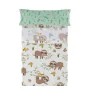 Set di Lenzuola HappyFriday Moshi Moshi Happy sloth Multicolore Singolo 2 Pezzi di HappyFriday, Lenzuola e federe per cuscino...