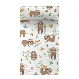 Steppdecke HappyFriday Moshi Moshi Bunt 180 x 260 cm Faultier von HappyFriday, Tagesdecken - Ref: D1612712, Preis: 62,64 €, R...