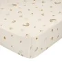 Fitted sheet HappyFriday MINI Beige Multicolour 60 x 120 x 14 cm Rainbow by HappyFriday, Sheets and pillowcases - Ref: D16133...