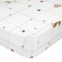 Lenzuolo con angoli HappyFriday MINI Bianco Multicolore 60 x 120 x 14 cm di HappyFriday, Lenzuola e federe per cuscino - Rif:...