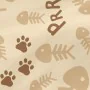 Drap housse HappyFriday MR FOX Beige Multicouleur 60 x 120 x 14 cm de HappyFriday, Draps et taies d'oreiller - Réf : D1613849...