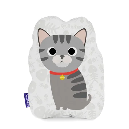 Almofada HappyFriday Mr Fox Multicolor Gato 40 x 30 cm de HappyFriday, Almofadas - Ref: D1613854, Preço: 12,87 €, Desconto: %